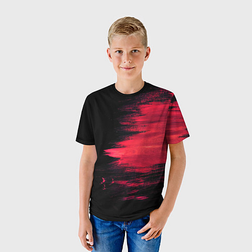 Детская футболка Краска / 3D-принт – фото 3