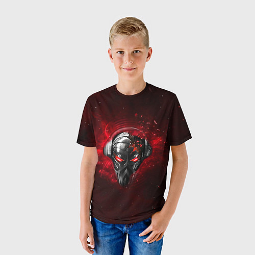 Детская футболка Pirate Station: Blood Face / 3D-принт – фото 3