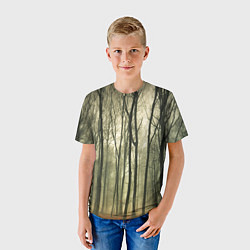 Футболка детская Чарующий лес, цвет: 3D-принт — фото 2