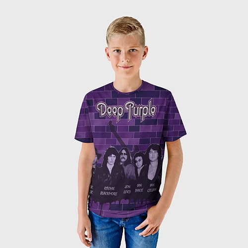 Детская футболка Deep Purple / 3D-принт – фото 3