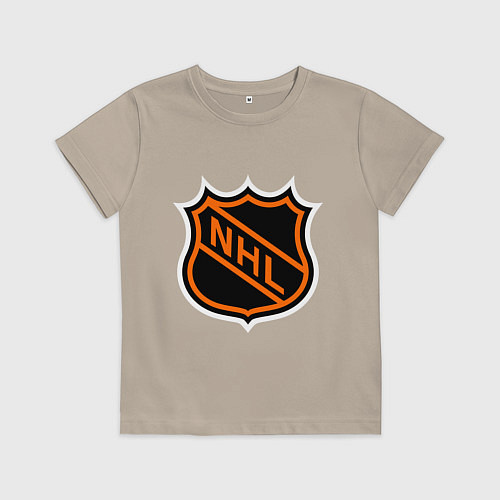 Детская футболка NHL / Миндальный – фото 1