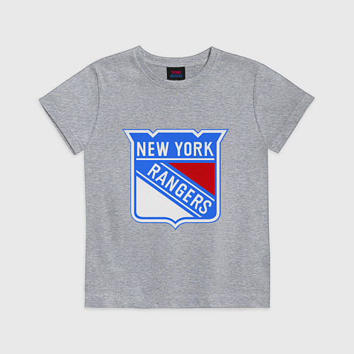 Детская футболка New York Rangers / Меланж – фото 1
