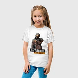 Футболка хлопковая детская Battlefield Hardline, цвет: белый — фото 2