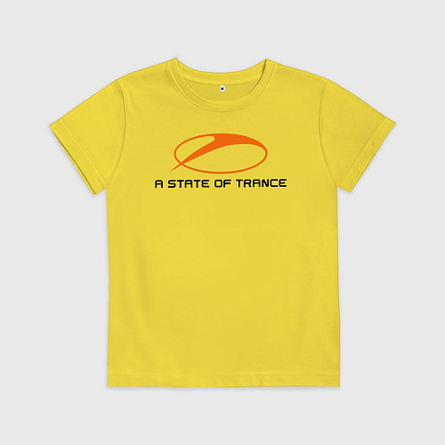 Детская футболка A State of Trance / Желтый – фото 1