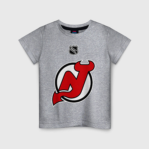Детская футболка New Jersey Devils: Kovalchuk 17 / Меланж – фото 1