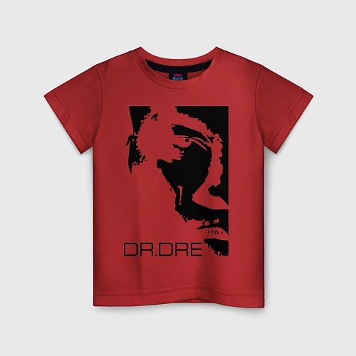 Детская футболка Dr. Dre / Красный – фото 1