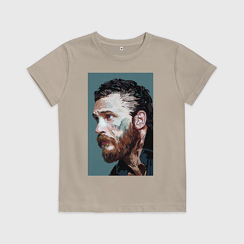 Детская футболка Том Харди Ван Гога / Миндальный – фото 1