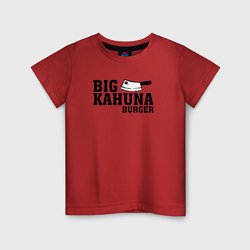 Детская футболка Big Kahuna Burger / Красный – фото 1