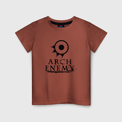 Детская футболка Arch Enemy / Кирпичный – фото 1