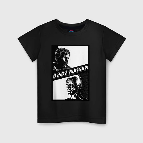 Детская футболка Blade Runner: Retro / Черный – фото 1