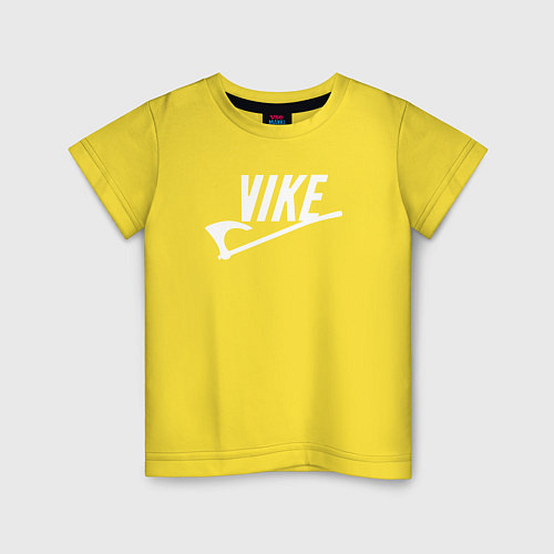 Детская футболка Vike / Желтый – фото 1