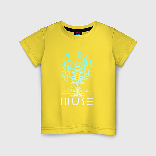Детская футболка Muse / Желтый – фото 1