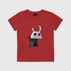 Футболка хлопковая детская Hollow Knight, цвет: красный
