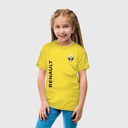 Футболка хлопковая детская Renault Style, цвет: желтый — фото 2
