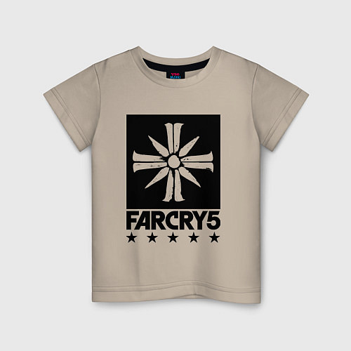 Детская футболка Eden's Gate: Far Cry 5 / Миндальный – фото 1