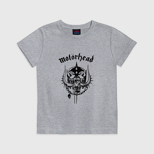Детская футболка Motrhead: Black Devil / Меланж – фото 1