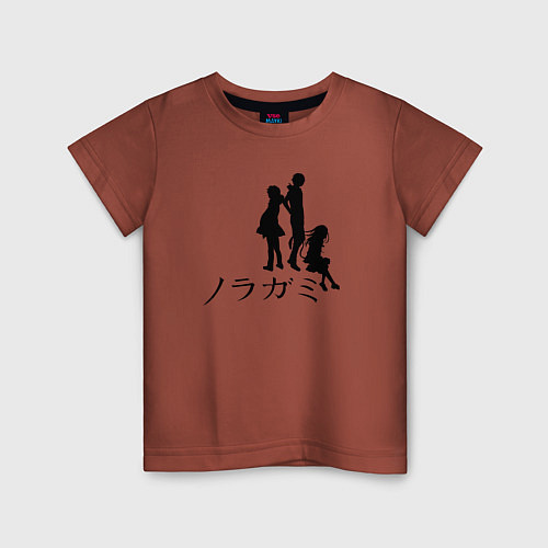 Детская футболка Бездомный бог / Кирпичный – фото 1
