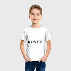 Футболка хлопковая детская Rover, цвет: белый — фото 2