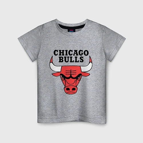 Детская футболка Chicago Bulls / Меланж – фото 1