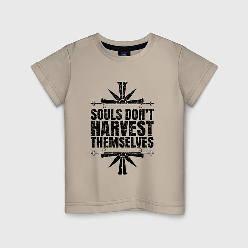 Детская футболка Harvest Themselves / Миндальный – фото 1