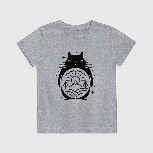 Детская футболка Мой сосед Тоторо / Меланж – фото 1