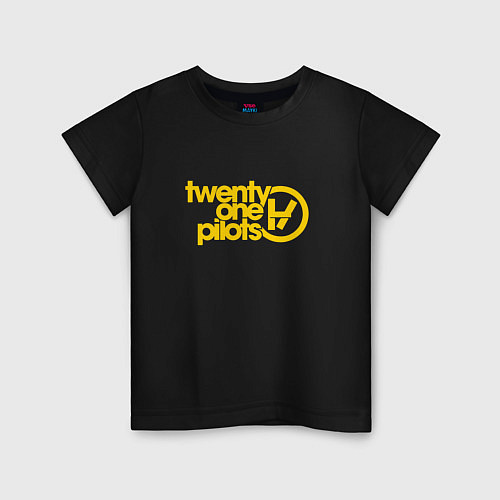 Детская футболка Twenty One Pilots / Черный – фото 1