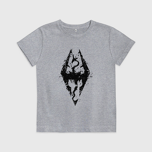 Детская футболка TES Dragon / Меланж – фото 1
