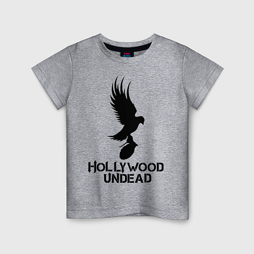 Детская футболка Hollywood Undead / Меланж – фото 1