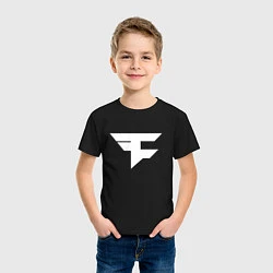 Футболка хлопковая детская FAZE Symbol, цвет: черный — фото 2