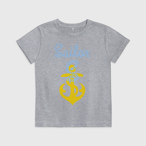 Детская футболка Sailor / Меланж – фото 1