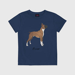 Детская футболка Немецкий Боксер