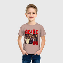 Футболка хлопковая детская Girls got the rhythm, цвет: пыльно-розовый — фото 2