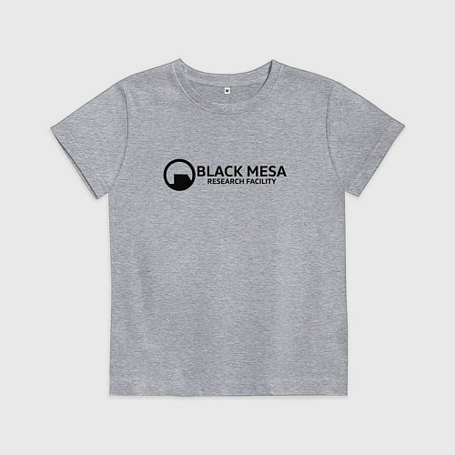 Детская футболка Black Mesa: Research Facility / Меланж – фото 1