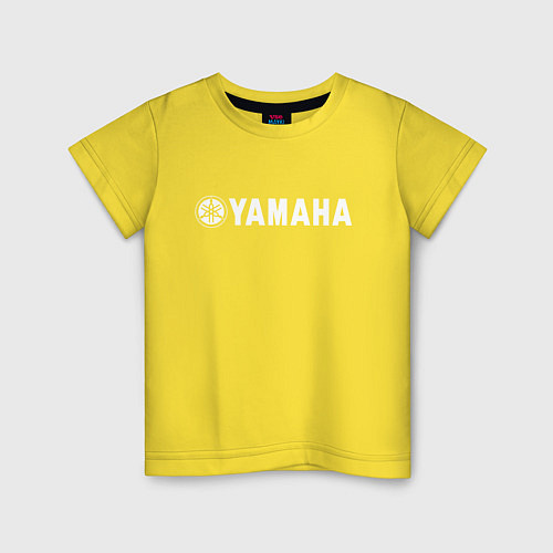 Детская футболка YAMAHA / Желтый – фото 1
