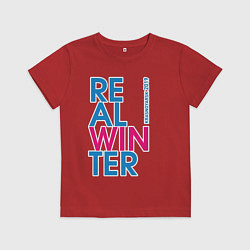 Футболка хлопковая детская Real Winer 2019, цвет: красный