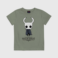 Футболка хлопковая детская Hollow Knight, цвет: авокадо