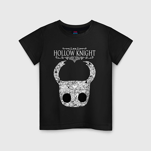 Детская футболка Hollow Knight / Черный – фото 1