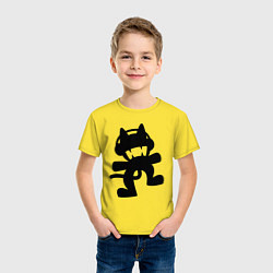 Футболка хлопковая детская MONSTERCAT, цвет: желтый — фото 2