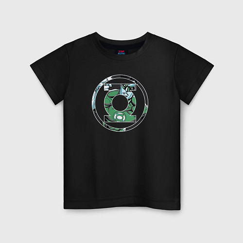 Детская футболка Green Lantern / Черный – фото 1