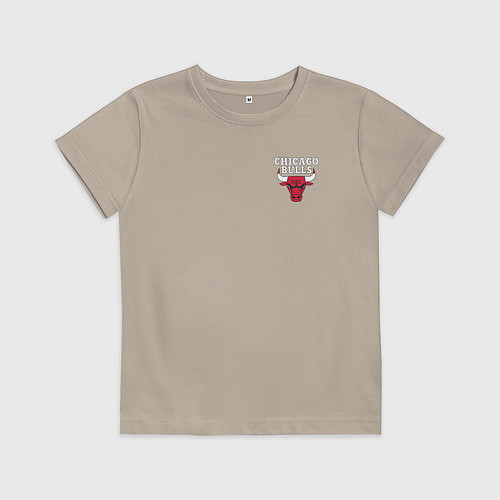 Детская футболка CHICAGO BULLS / Миндальный – фото 1