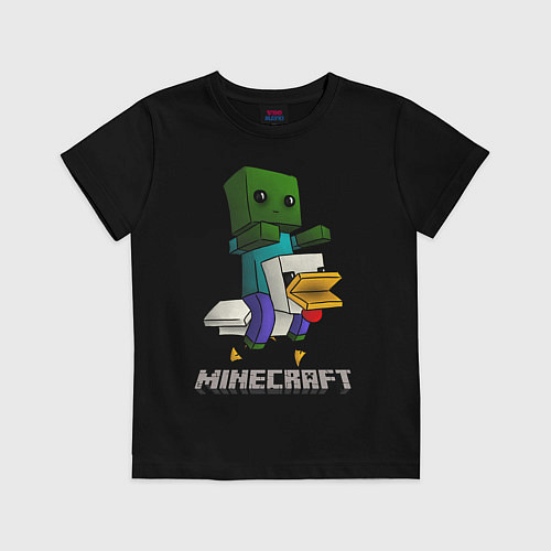 Детская футболка MINECRAFT / Черный – фото 1
