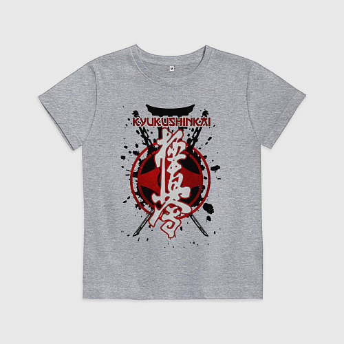 Детская футболка Кёкусинкай / Меланж – фото 1