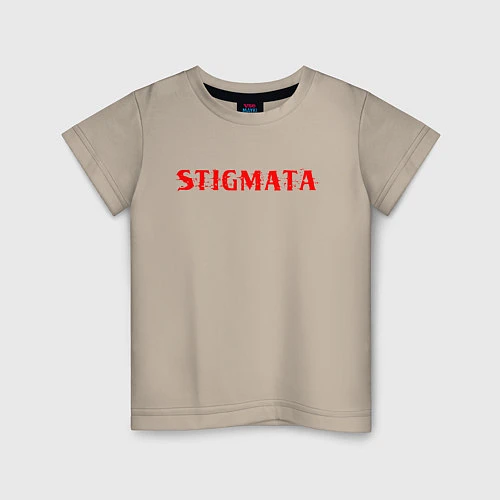 Детская футболка Stigmata / Миндальный – фото 1