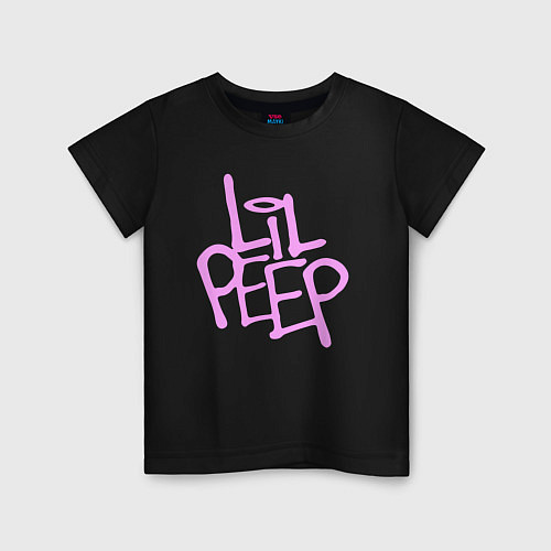 Детская футболка LIL PEEP / Черный – фото 1