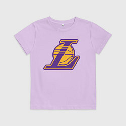 Футболка хлопковая детская Kobe Bryant, цвет: лаванда