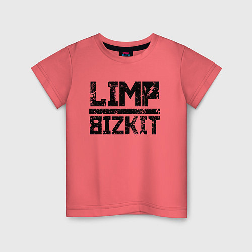 Детская футболка LIMP BIZKIT / Коралловый – фото 1