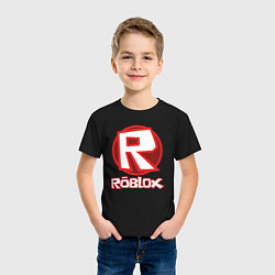 Футболка хлопковая детская ROBLOX, цвет: черный — фото 2