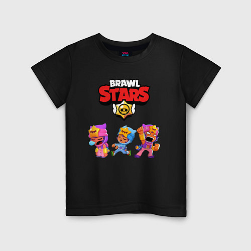 Детская футболка BRAWL STARS / Черный – фото 1