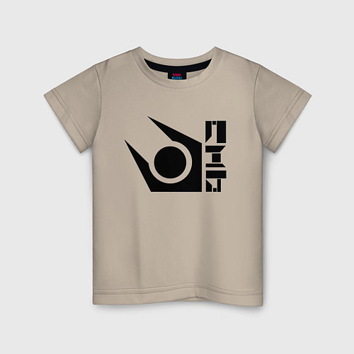 Детская футболка Half life combine logo / Миндальный – фото 1