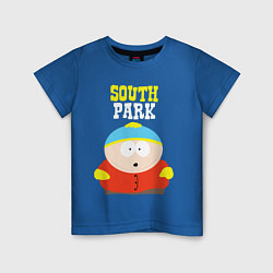 Футболка хлопковая детская SOUTH PARK, цвет: синий